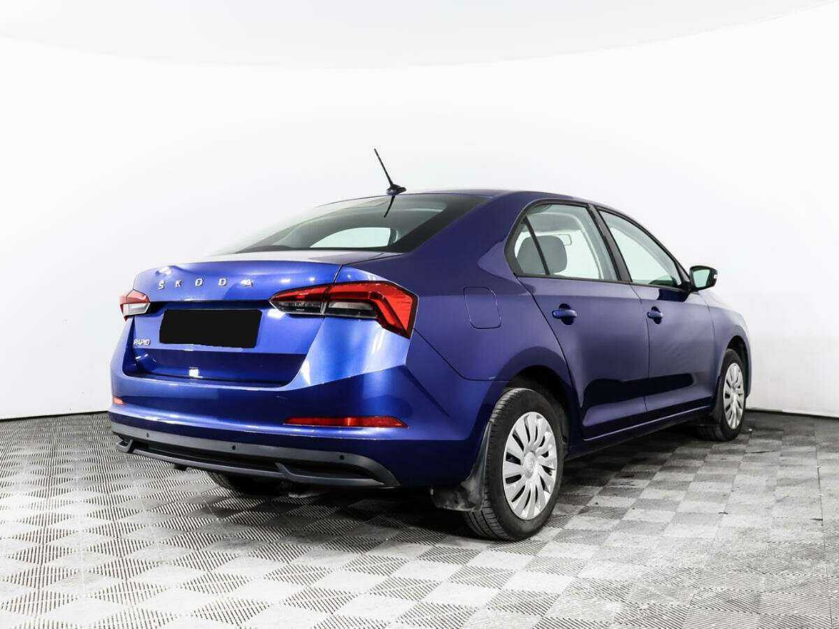 Б/У Шкода Рапид 2021 года. Фото: #4