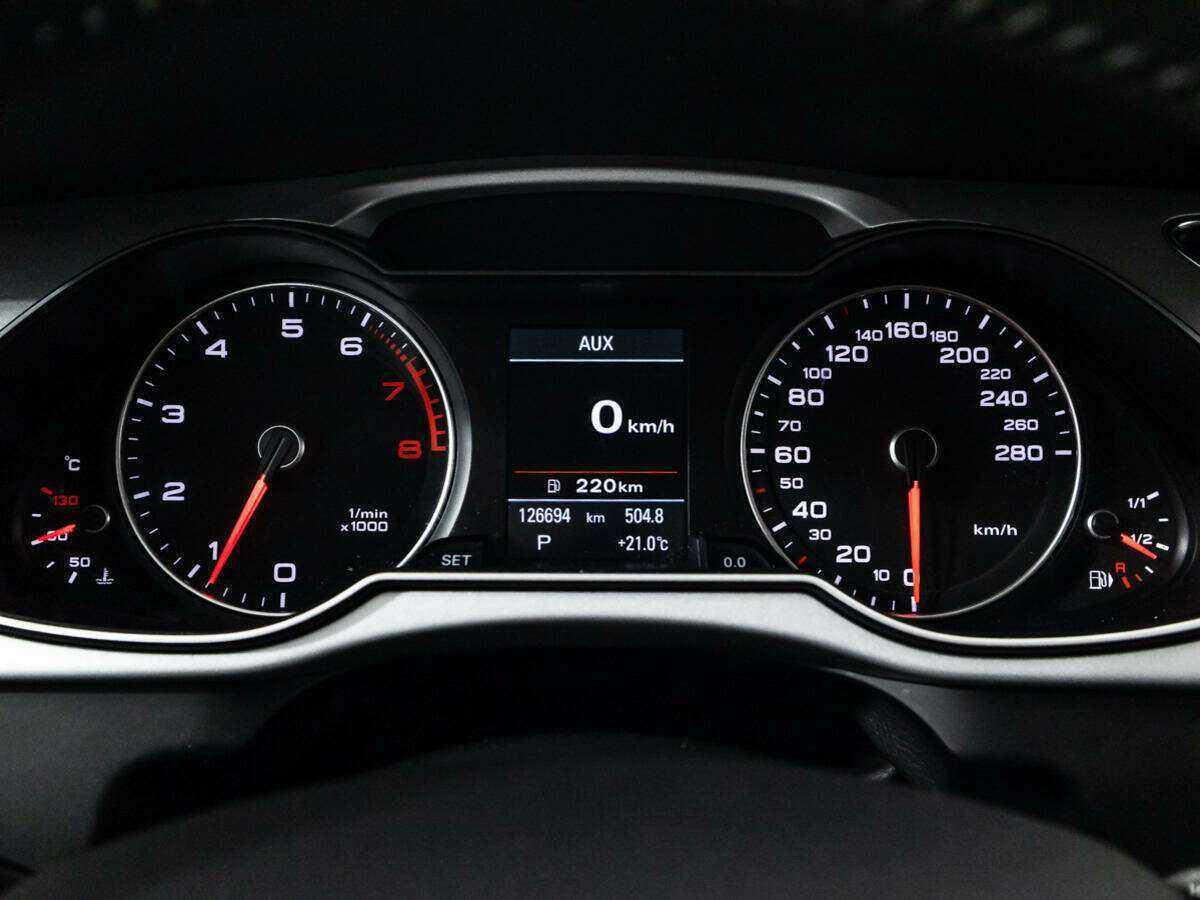 Audi A4 2015 года с пробегом. Фото: #11