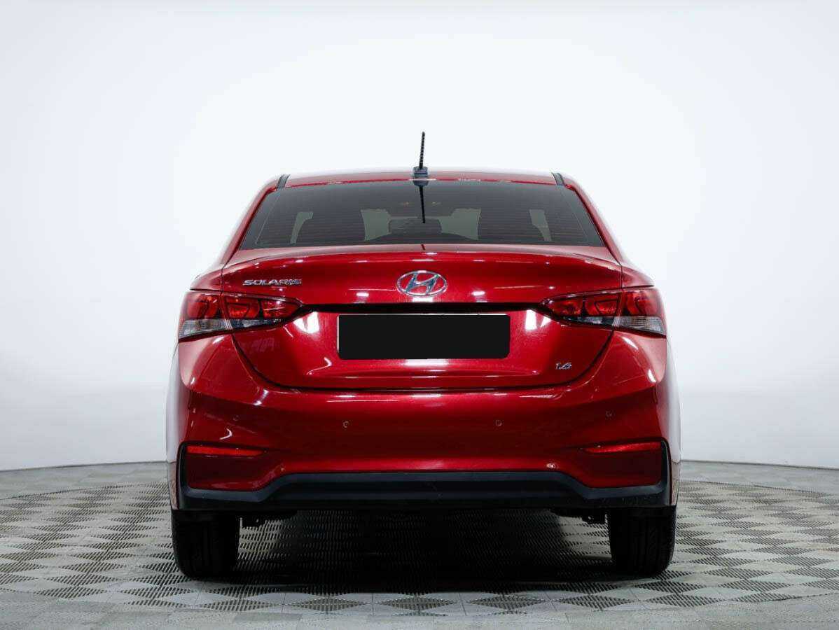 Б/У Хендай Солярис 2017 года. Фото: #4