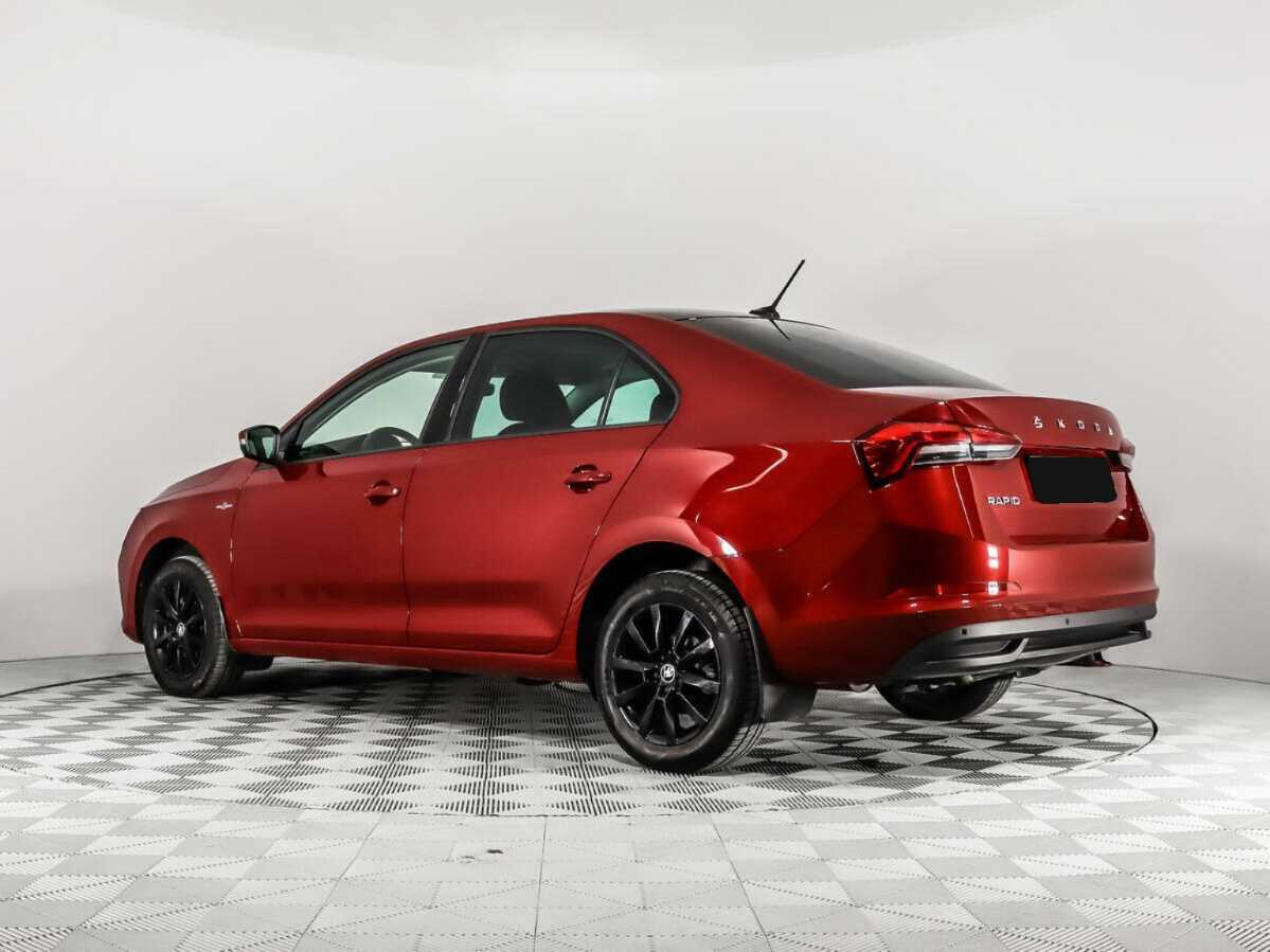 Б/У Шкода Рапид 2020 года. Фото: #6