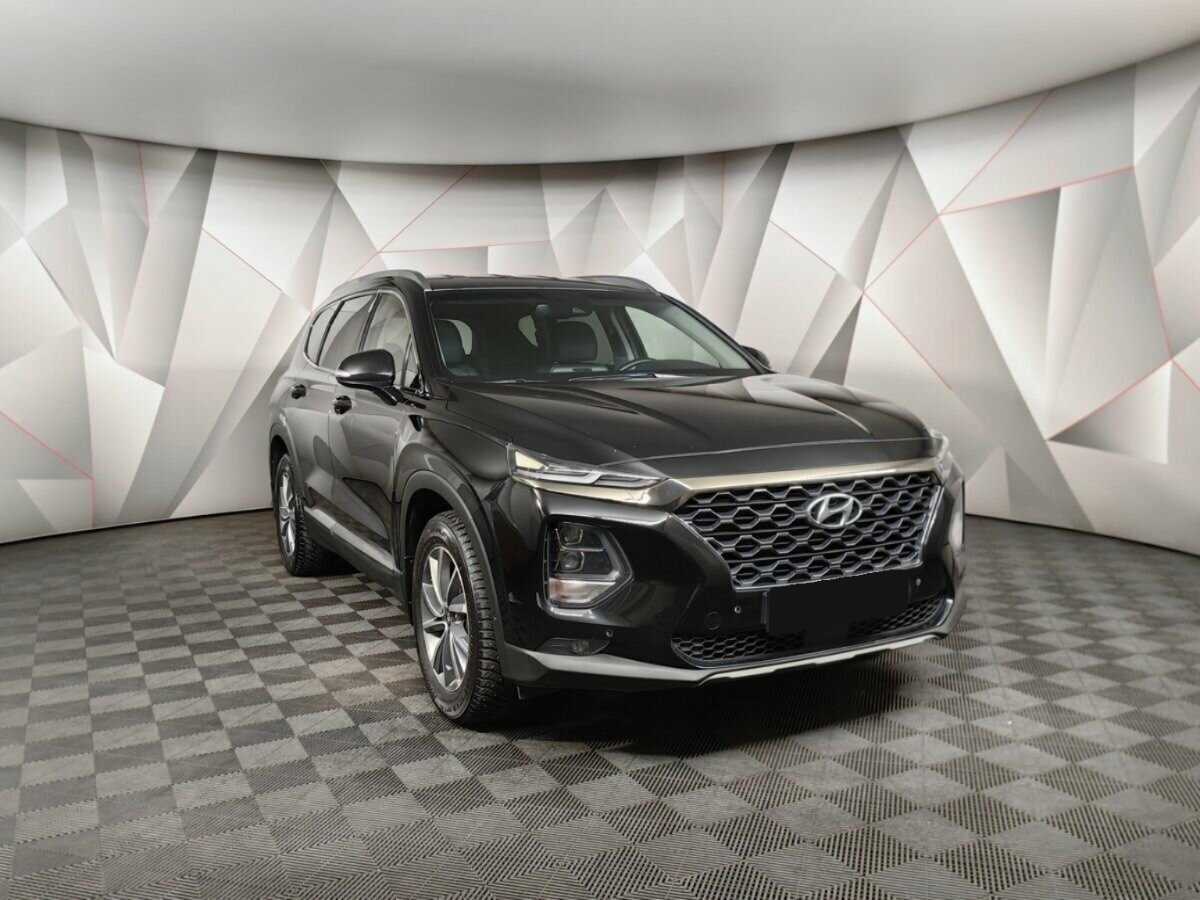 Hyundai Santa Fe 2019 года с пробегом. Фото: #2