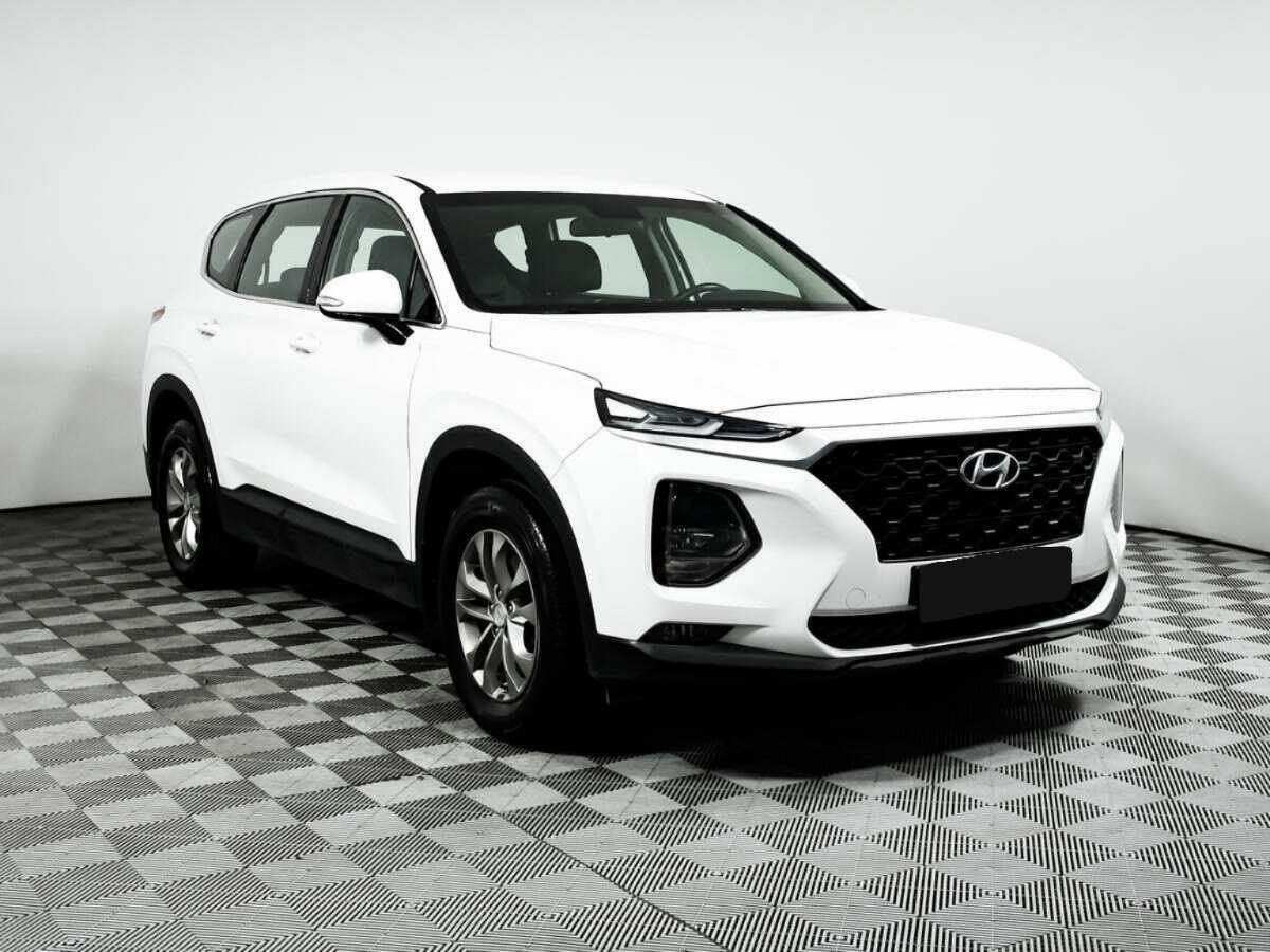 Hyundai Santa Fe 2019 года с пробегом. Фото: #2