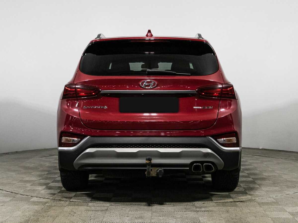 Hyundai Santa Fe 2019 года с пробегом. Фото: #5