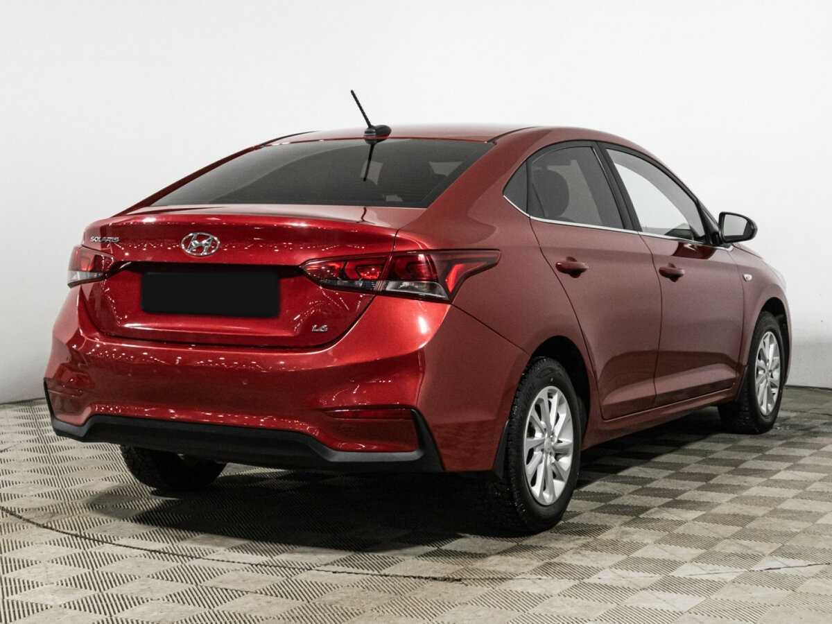 Б/У Хендай Солярис 2017 года. Фото: #4