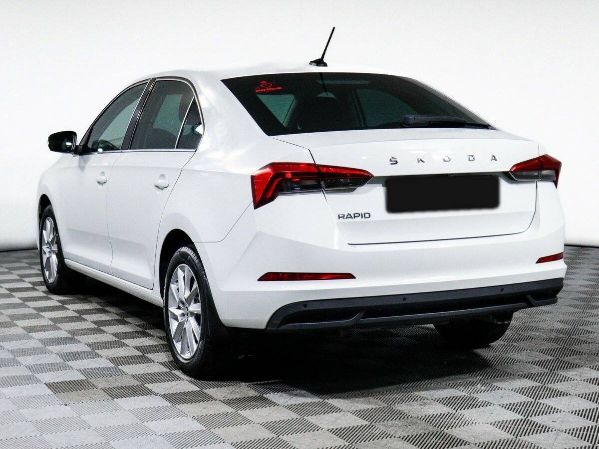 Б/У Шкода Рапид 2020 года. Фото: #6