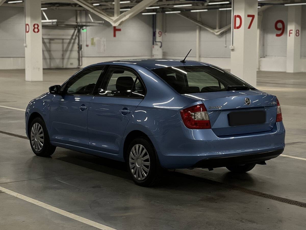 Б/У Шкода Рапид 2016 года. Фото: #6