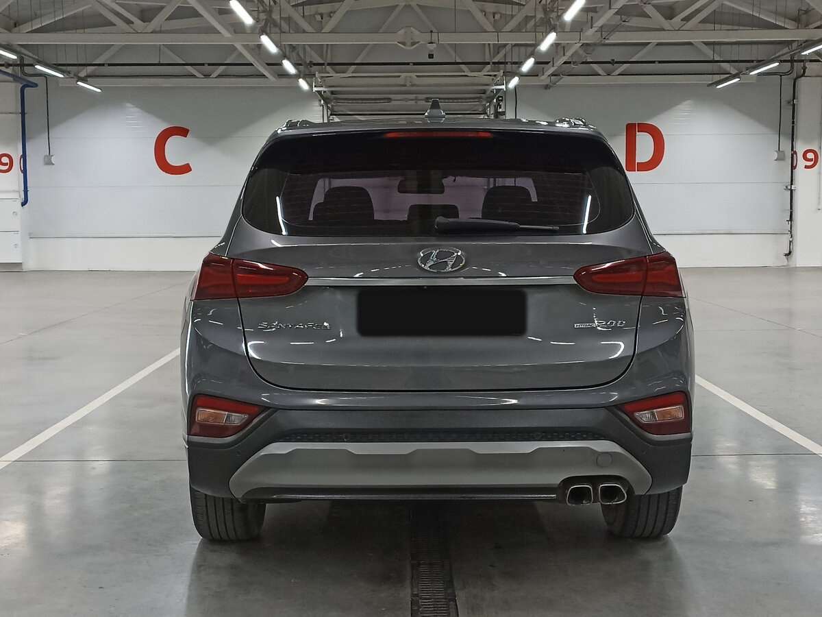 Hyundai Santa Fe 2019 года с пробегом. Фото: #5