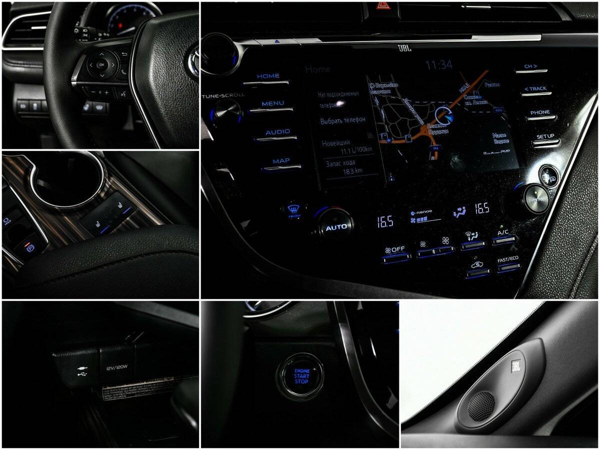 Toyota Camry 2019 года с пробегом. Фото: #16