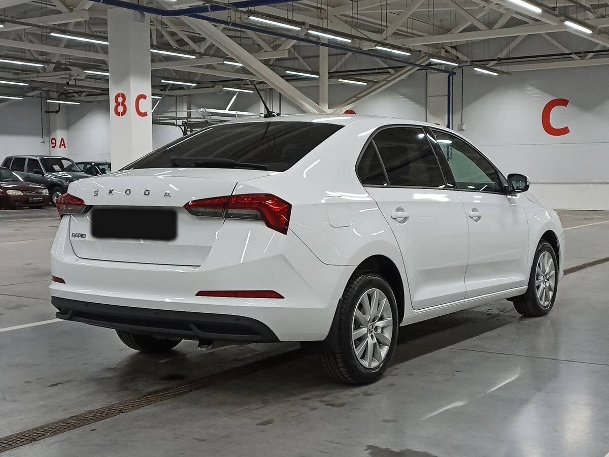 Skoda Rapid 2022 года с пробегом. Фото: #4