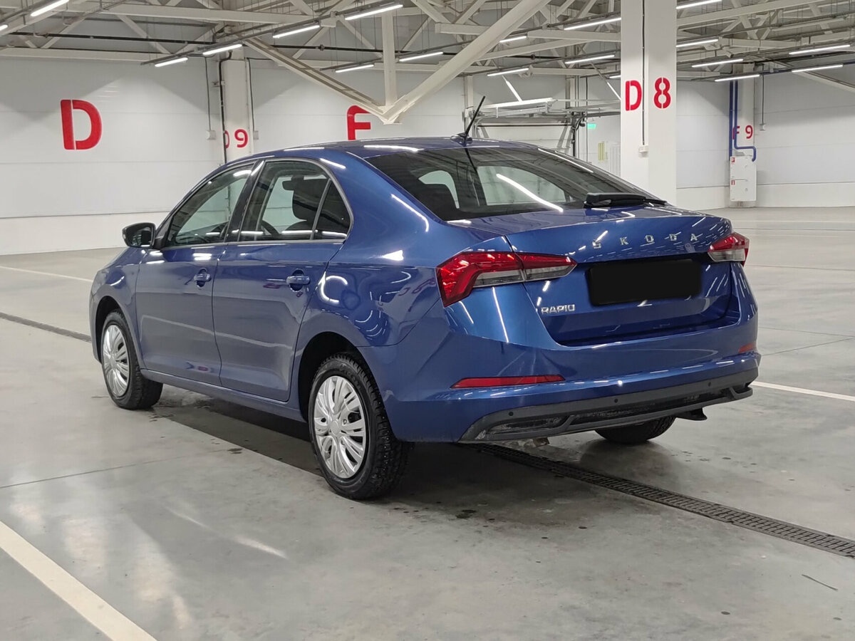 Б/У Шкода Рапид 2021 года. Фото: #6