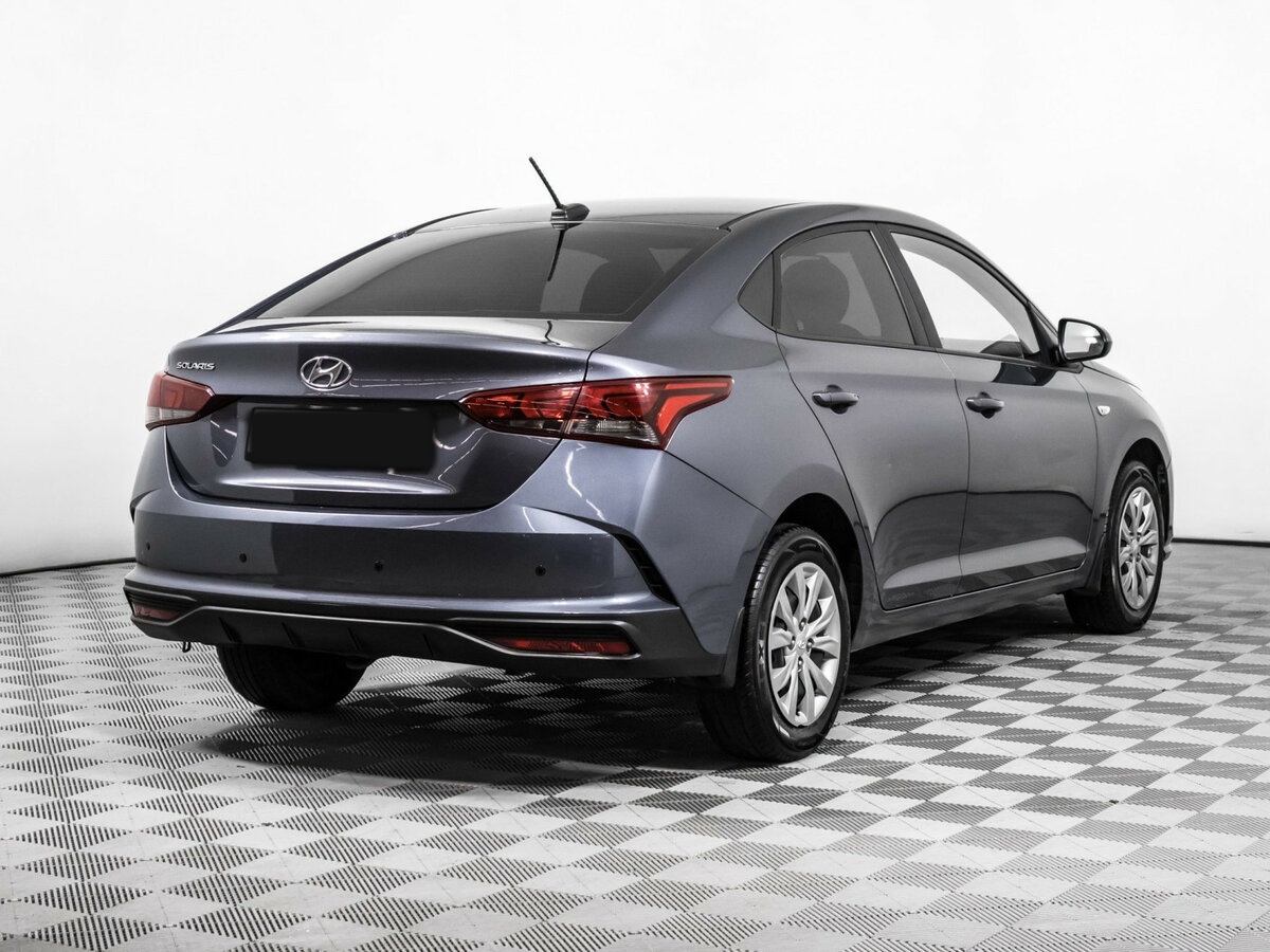 Hyundai Solaris 2021 года с пробегом. Фото: #4